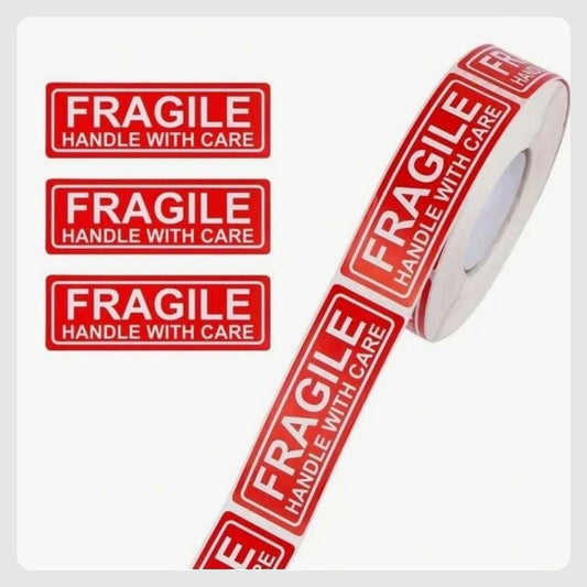 (ST): Αυτοκόλλητα "Fragile" (20τμχ)