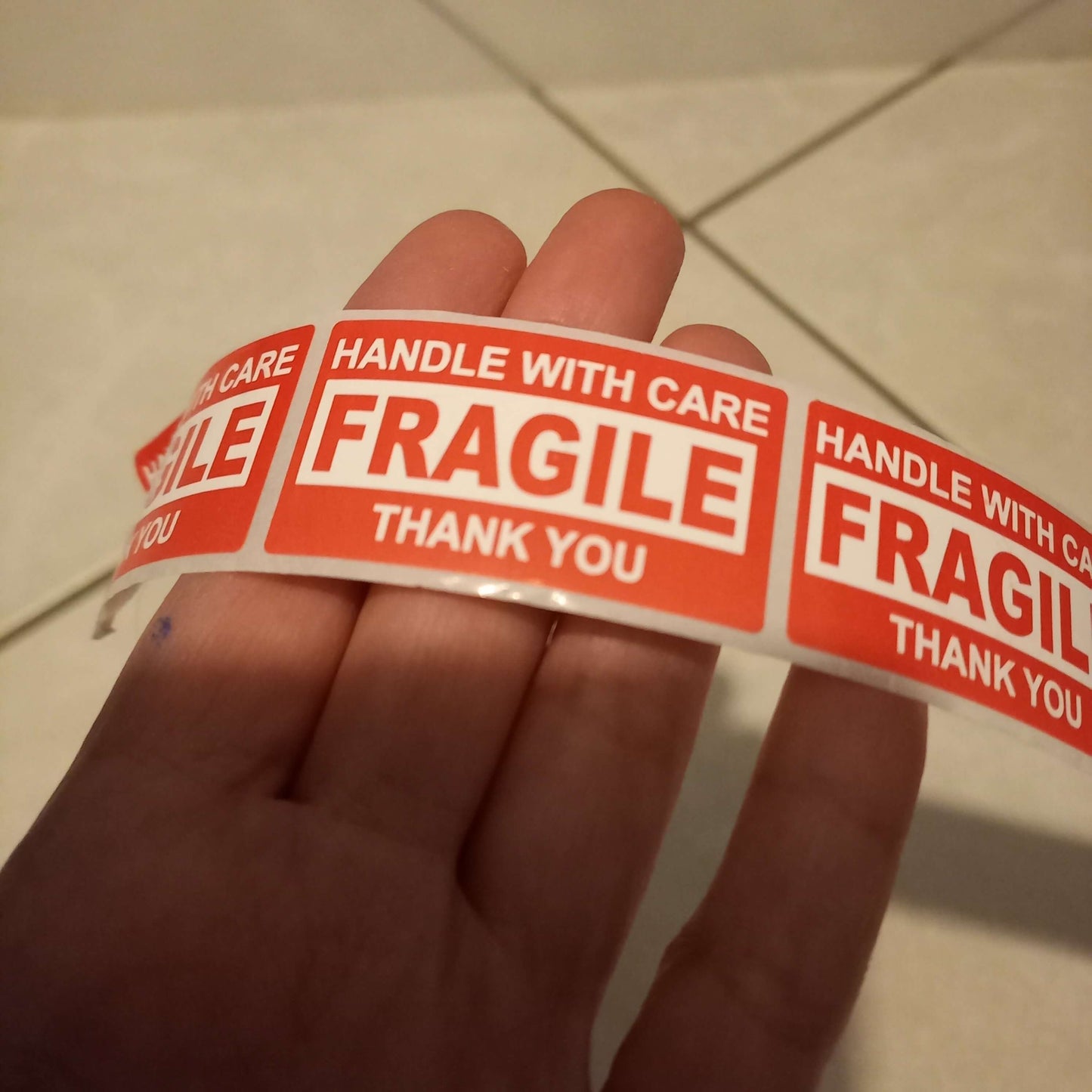 (ST): Αυτοκόλλητα "Fragile_2" (20τμχ)